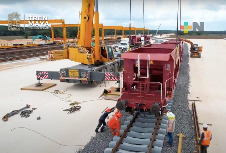 Avanzan en Tren Maya paraderos de Hecelchakán y Felipe Carrillo Puerto, en Campeche