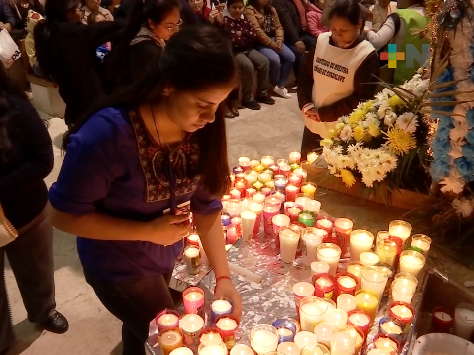 Xalapeños celebraron a la Virgen de Guadalupe en su día