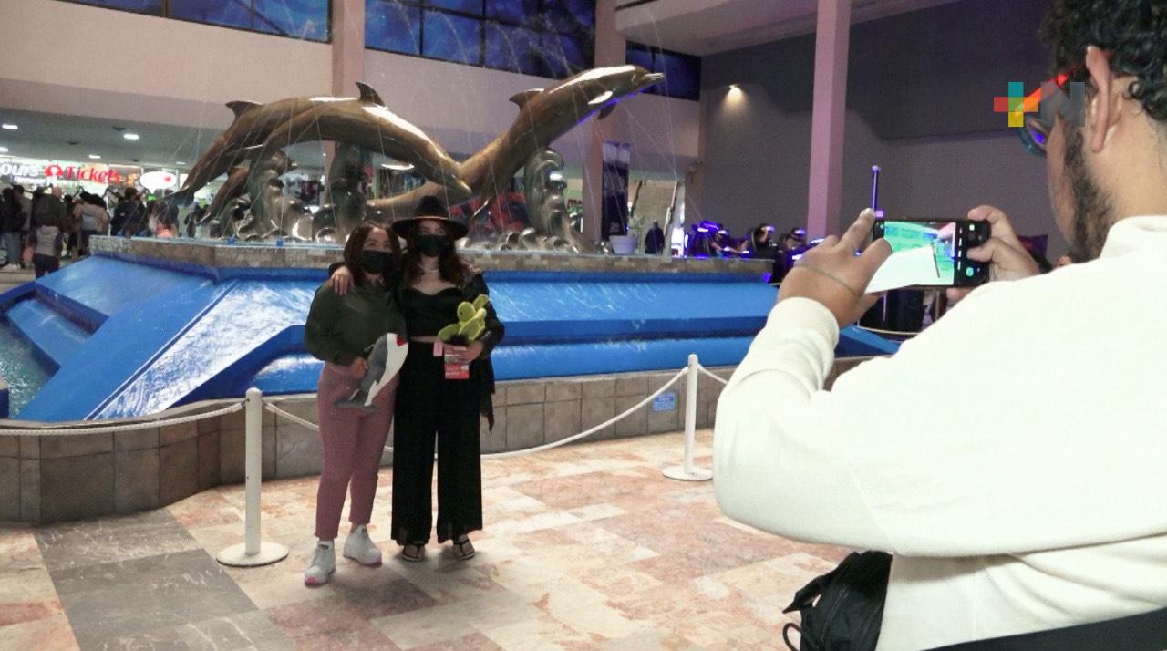 Turistas disfrutan la Navidad en conurbación Veracruz-Boca del Río