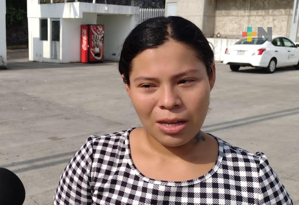 Brenda Canche en espera de resultados de ADN para que le devuelvan a su bebé