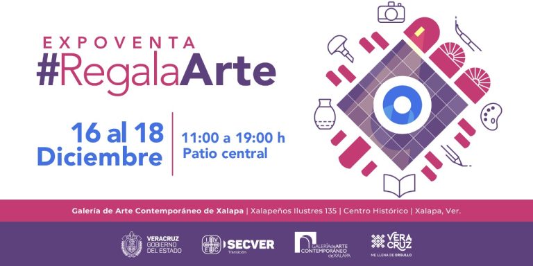 Asiste a la expoventa decembrina #RegalaArte en la Galería de Arte Contemporáneo