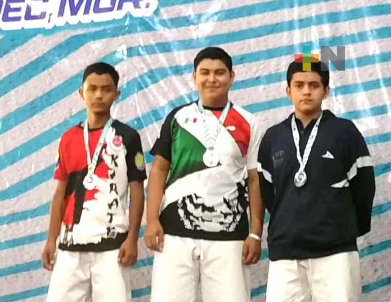 Obtiene Veracruz medallas en Selectivo Nacional de Karate