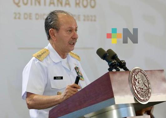 Secretaría de Marina rinde informe de seguridad y atención en Quintana Roo