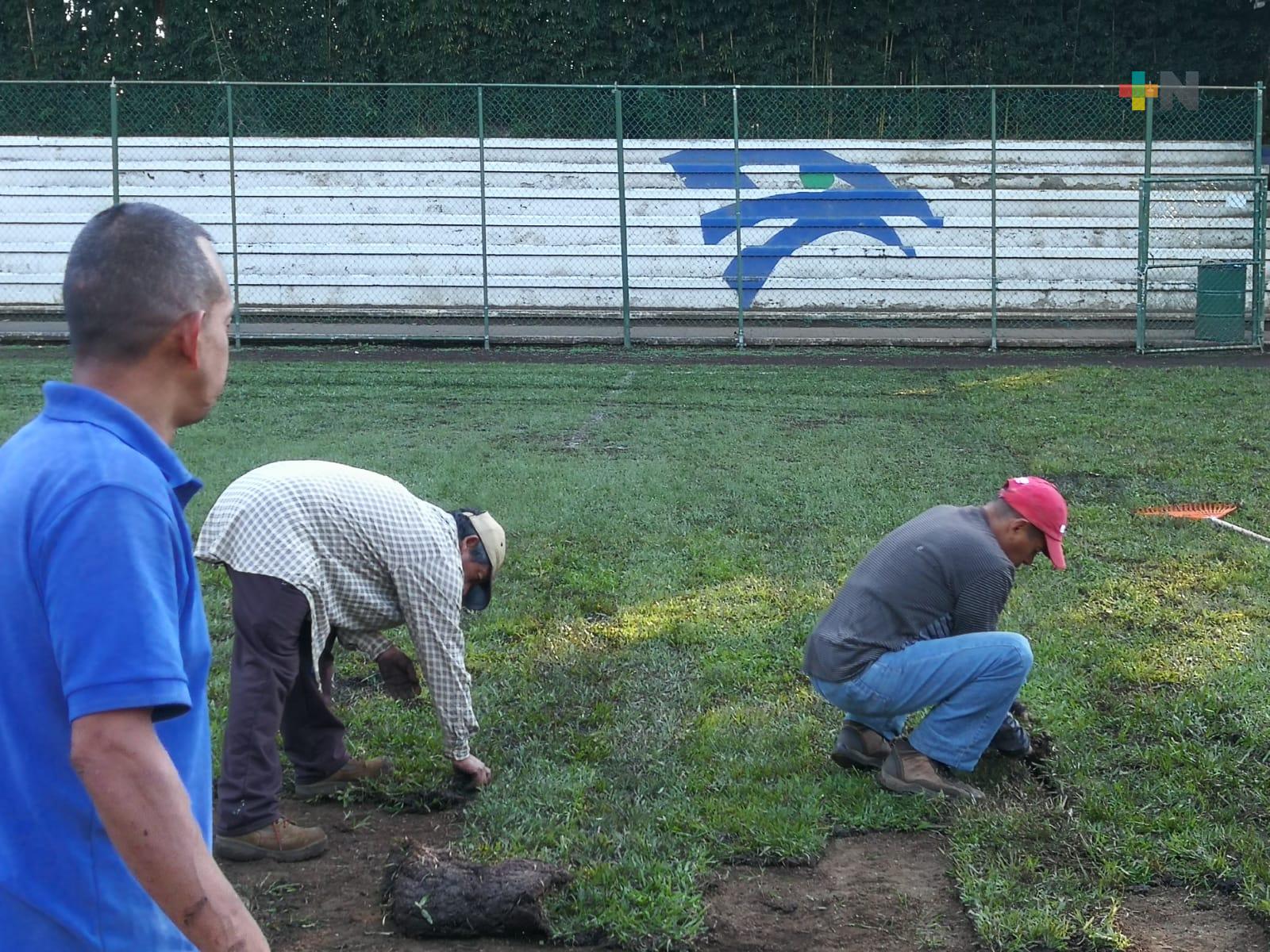 Rehabilitan espacios de la Unidad Deportiva Universitaria UV