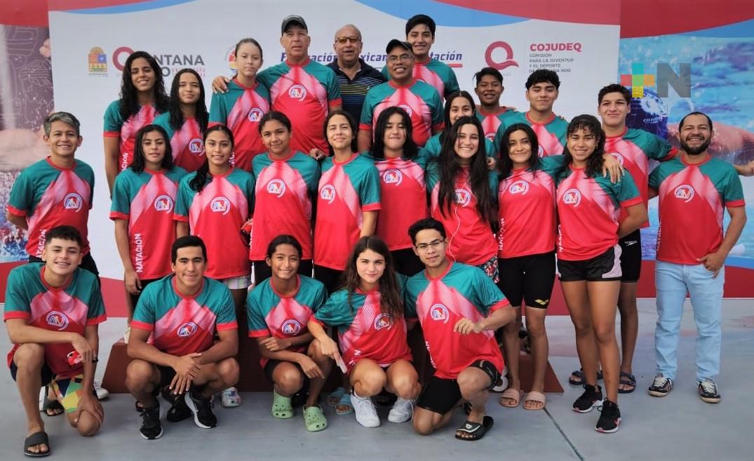 Tres oros, tres platas y un bronce obtienen nadadores veracruzanos en Campeonato Nacional