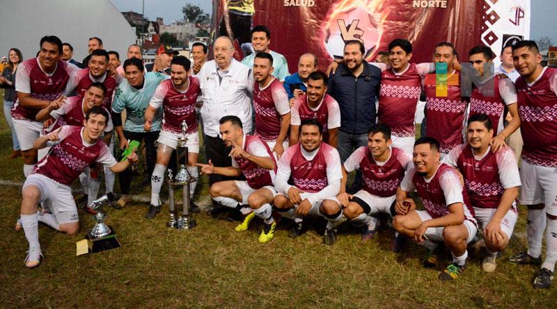 SS/Sesver presume el campeonato obtenido del Torneo Interdependencias