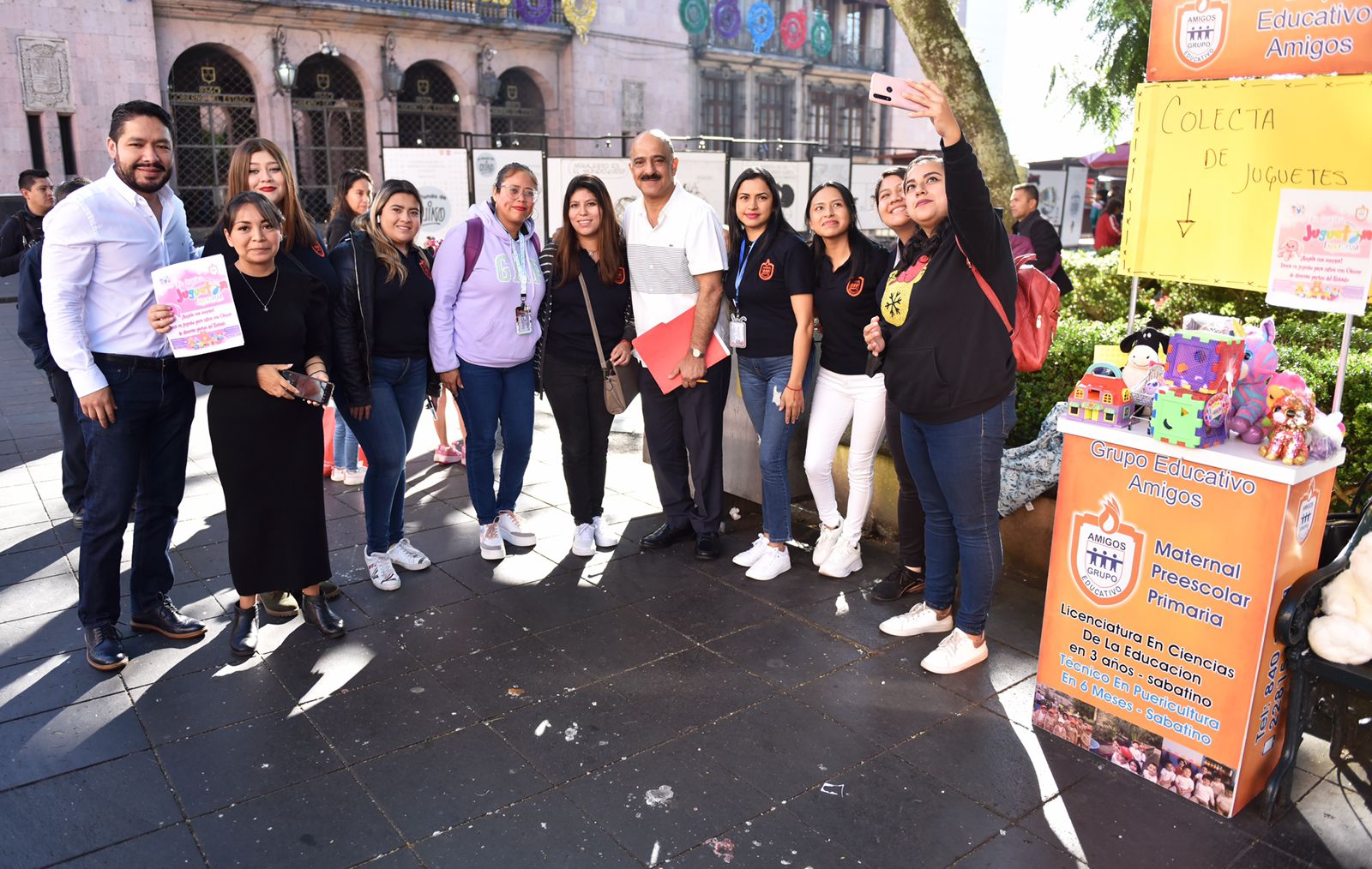 Se suma ayuntamiento de Xalapa a colecta en favor de personas con cáncer