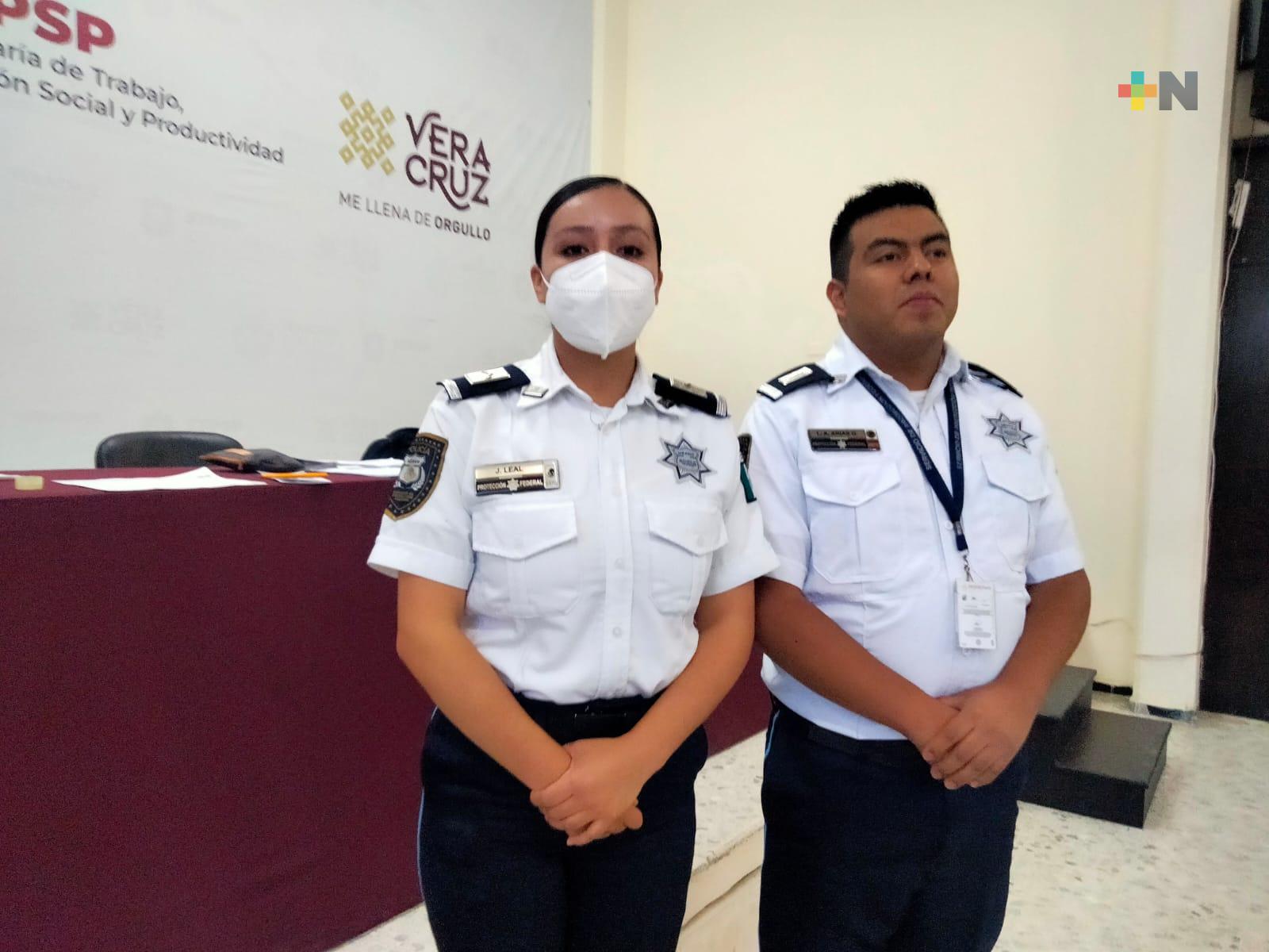 Servicio de Protección Federal ofrece vacantes de empleo a la población de Xalapa y zona sur de Veracruz