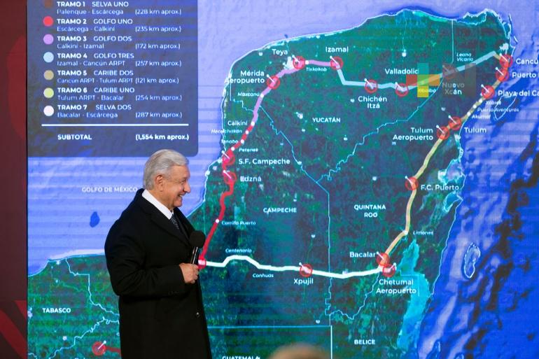 Tren Maya, hazaña sin precedentes en el mundo: López Obrador