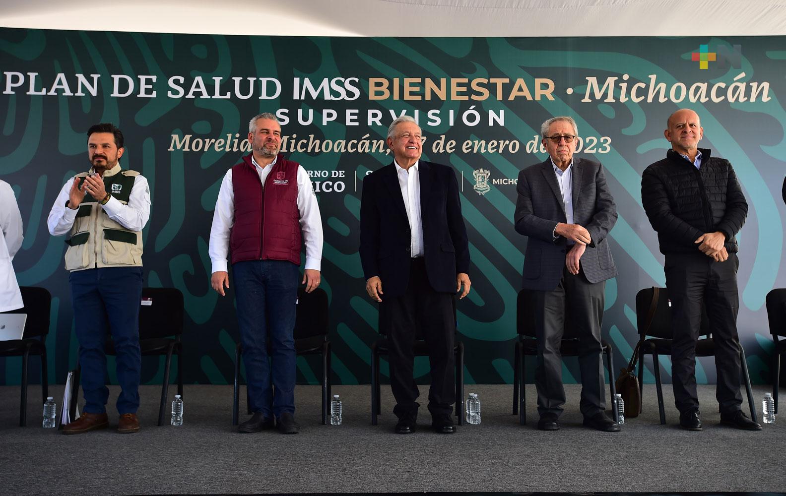 Michoacán, décimo estado incorporado al Plan de Salud IMSS Bienestar
