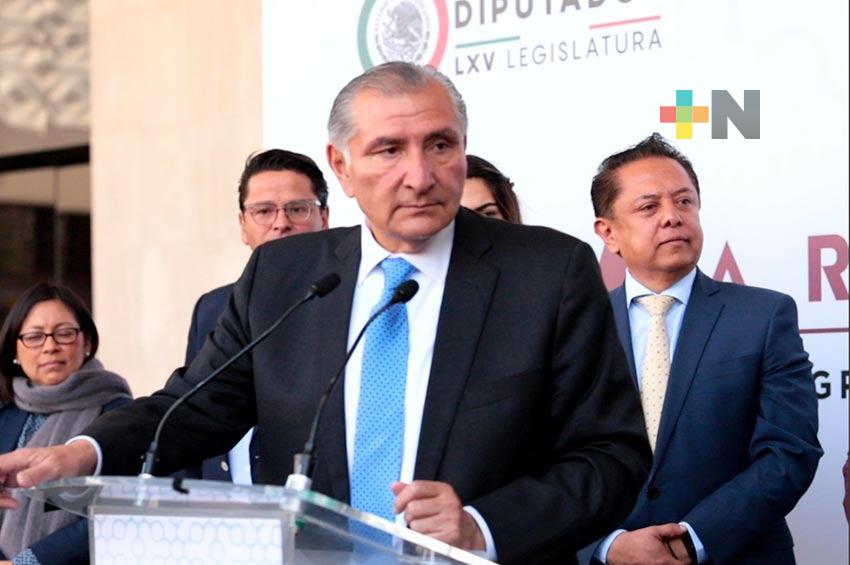 Adán Augusto plantea que sea a través de insaculación la elección de los nuevos consejeros INE