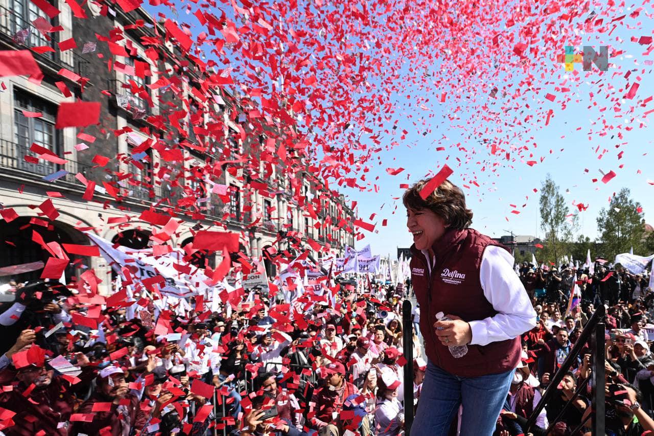 Arranca precampaña Delfina Gómez por la gubernatura del Estado de México