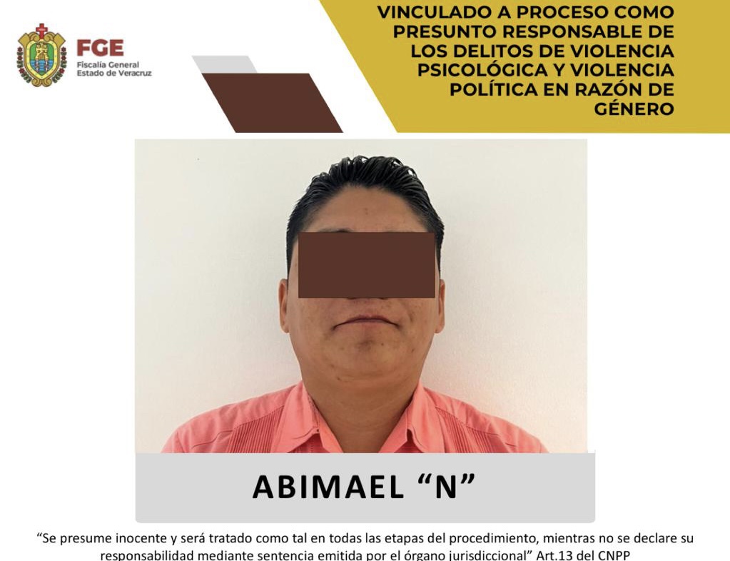 FGE obtiene vinculación a proceso en contra de Abimael “N”, regidor de Sayula