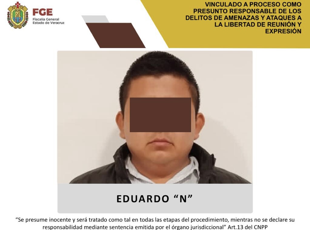 Eduardo “N” presidente del DIF municipal de Sayula fue vinculado a proceso por amenazas y ataques a libertad de reunión y de expresión