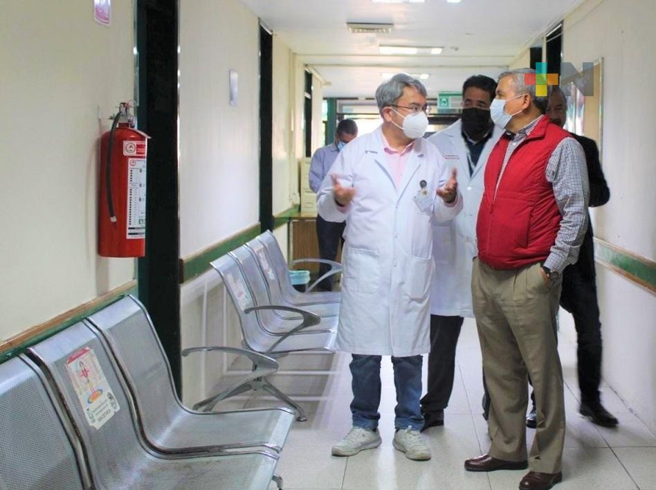 Continúa titular del IMSS Veracruz Norte supervisando unidades en el puerto