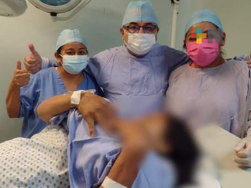 De Cosoleacaque el primer niño del 2023 en  la entidad veracruzana