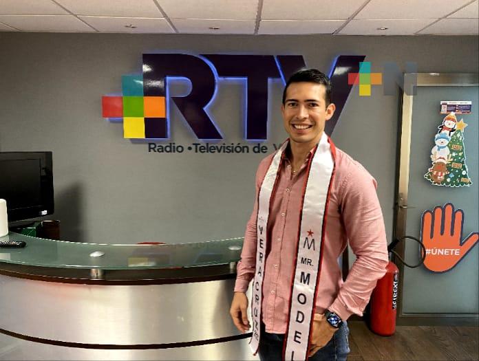 Armando Santiago representará a Veracruz puerto en Mr. Model México