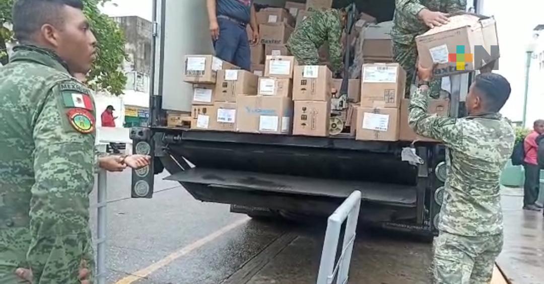 Abastecen de medicamentos a hospital «Gómez Farías» de Coatzacoalcos