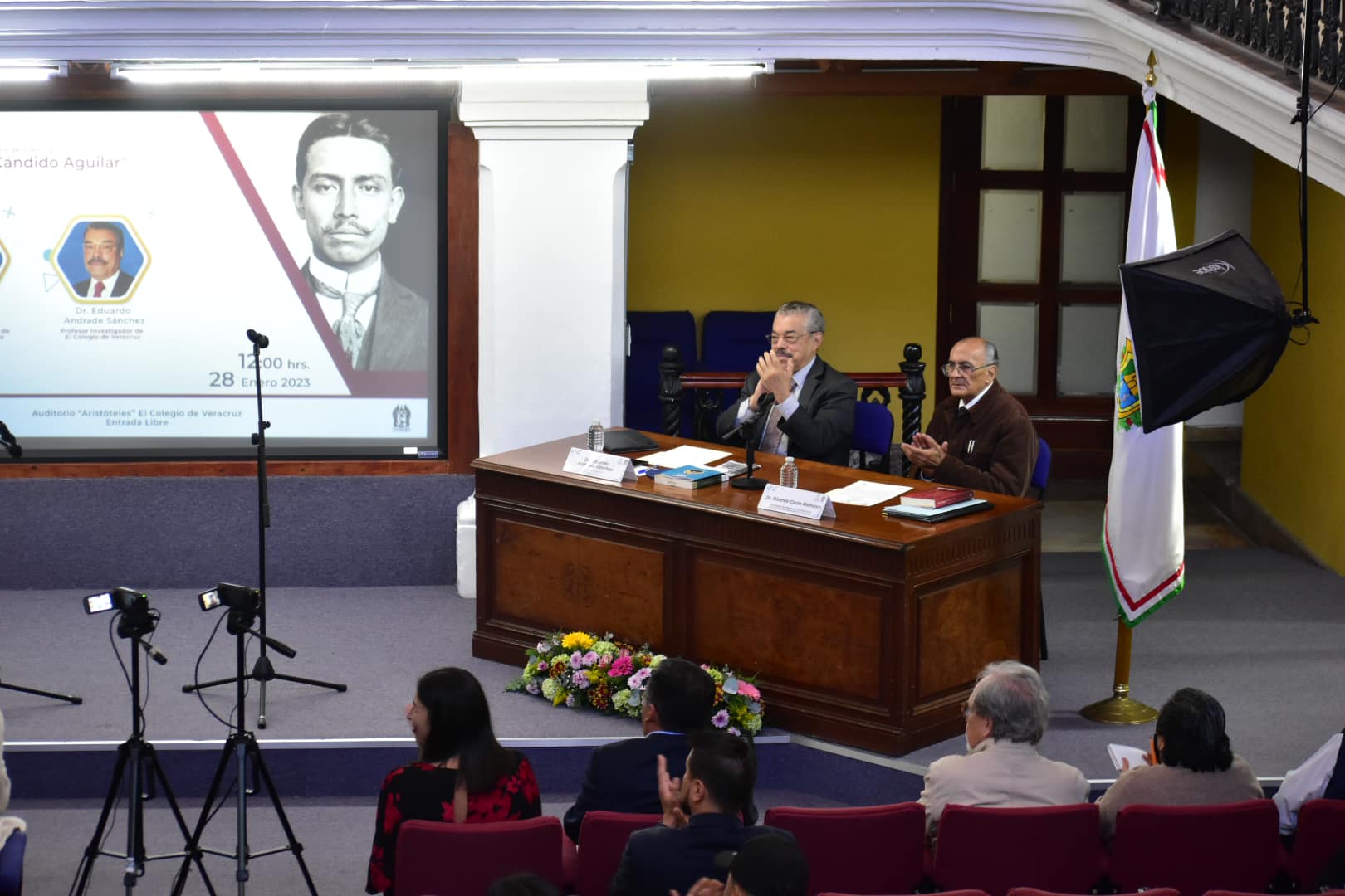 Abordan la figura del general Cándido Aguilar en el Colver