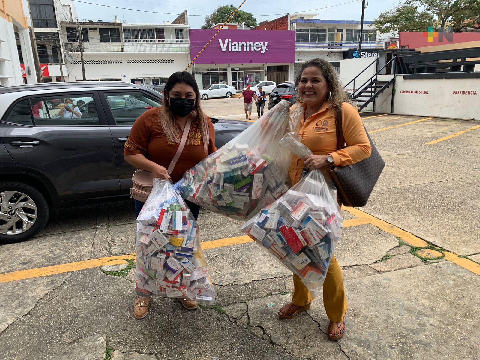 Municipio de Coatzacoalcos hace acopio de medicamentos para población vulnerable