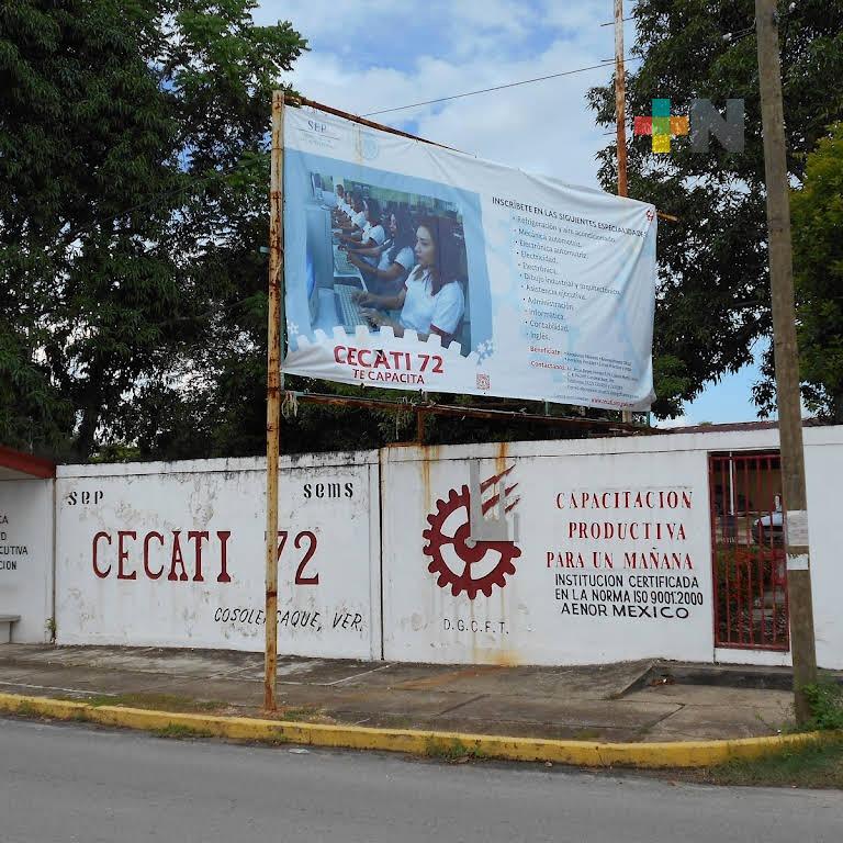 Realizarán encuesta para abrir nuevos cursos en Cecati de Cosoleacaque