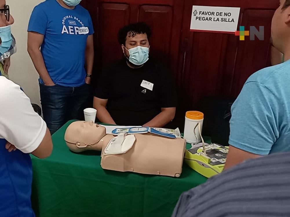 Solo dos de cada 10 habitantes posee conocimientos en primeros auxilios en Coatza