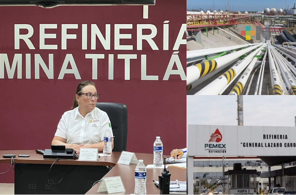Supervisa Rocío Nahle avances de rehabilitación en refinería en Minatitlán