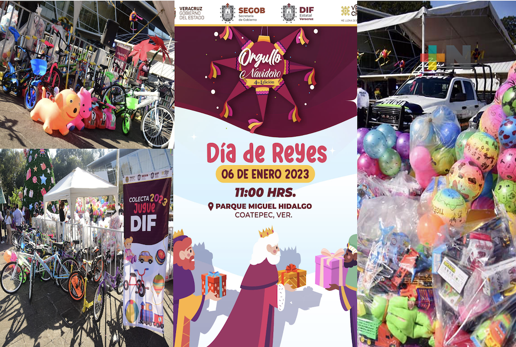 Festival Orgullo Navideño invita a niños y niñas al Día de Reyes Magos, en Coatepec