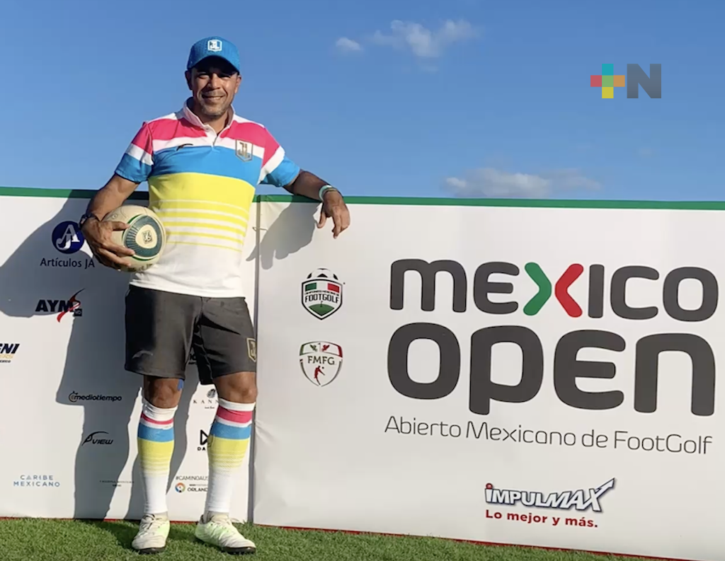 Es convocado a selección nacional, el footgolfista Joel López