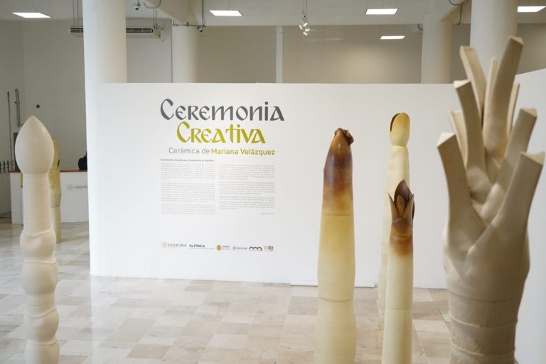 Disfruta de exposición Ceremonia Creativa, obra de la ceramista Mariana Velázquez, en Pinacoteca Diego Rivera
