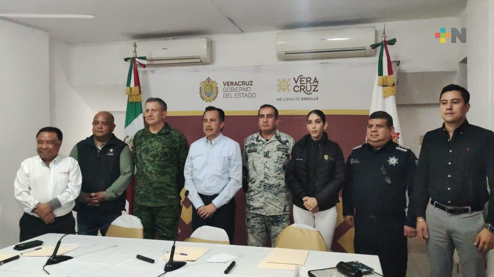 Gobernador informó sobre hechos delictivos ocurridos en región de Córdoba y Poza Rica
