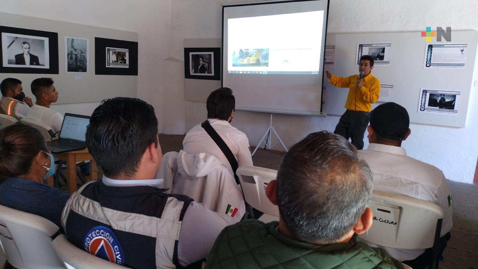 Inició curso de formación de brigadistas en incendios forestales