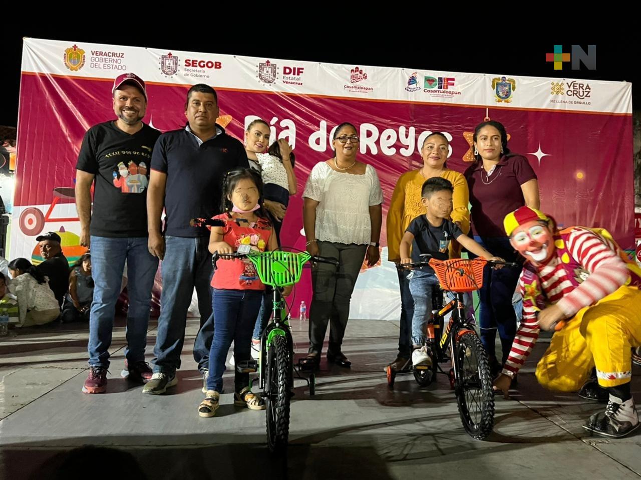Más de cuatro mil niños vivieron un día de Reyes inolvidable en Cosamaloapan