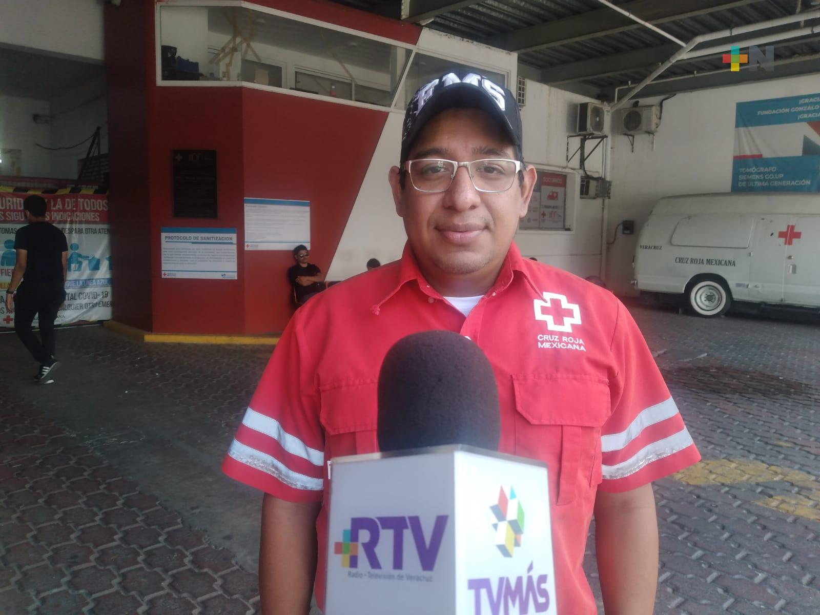 Cruz Roja atendió más de 600 servicios durante operativo Guadalupe-Reyes