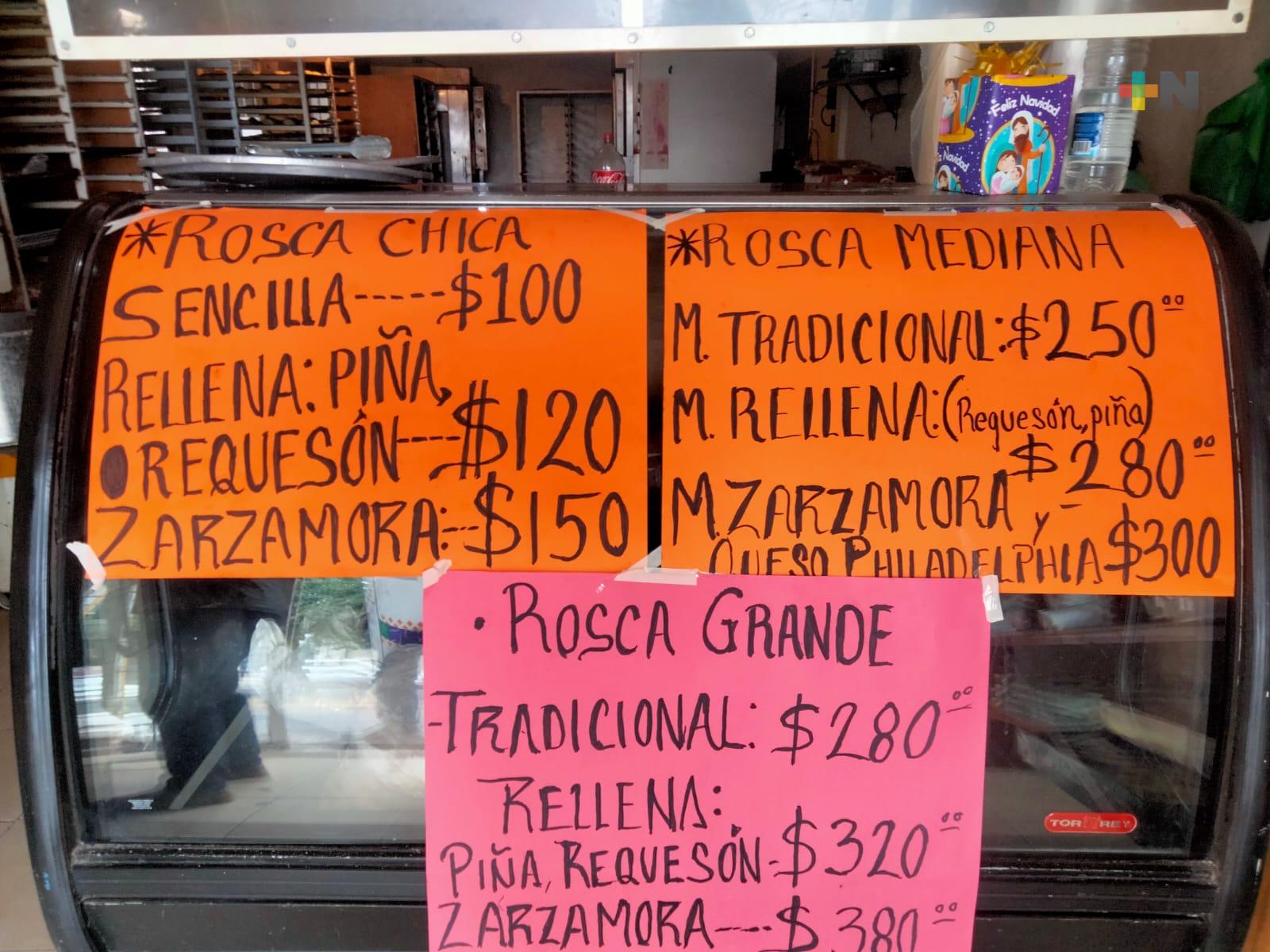 Disminuye 30% venta de roscas de Reyes en Xalapa