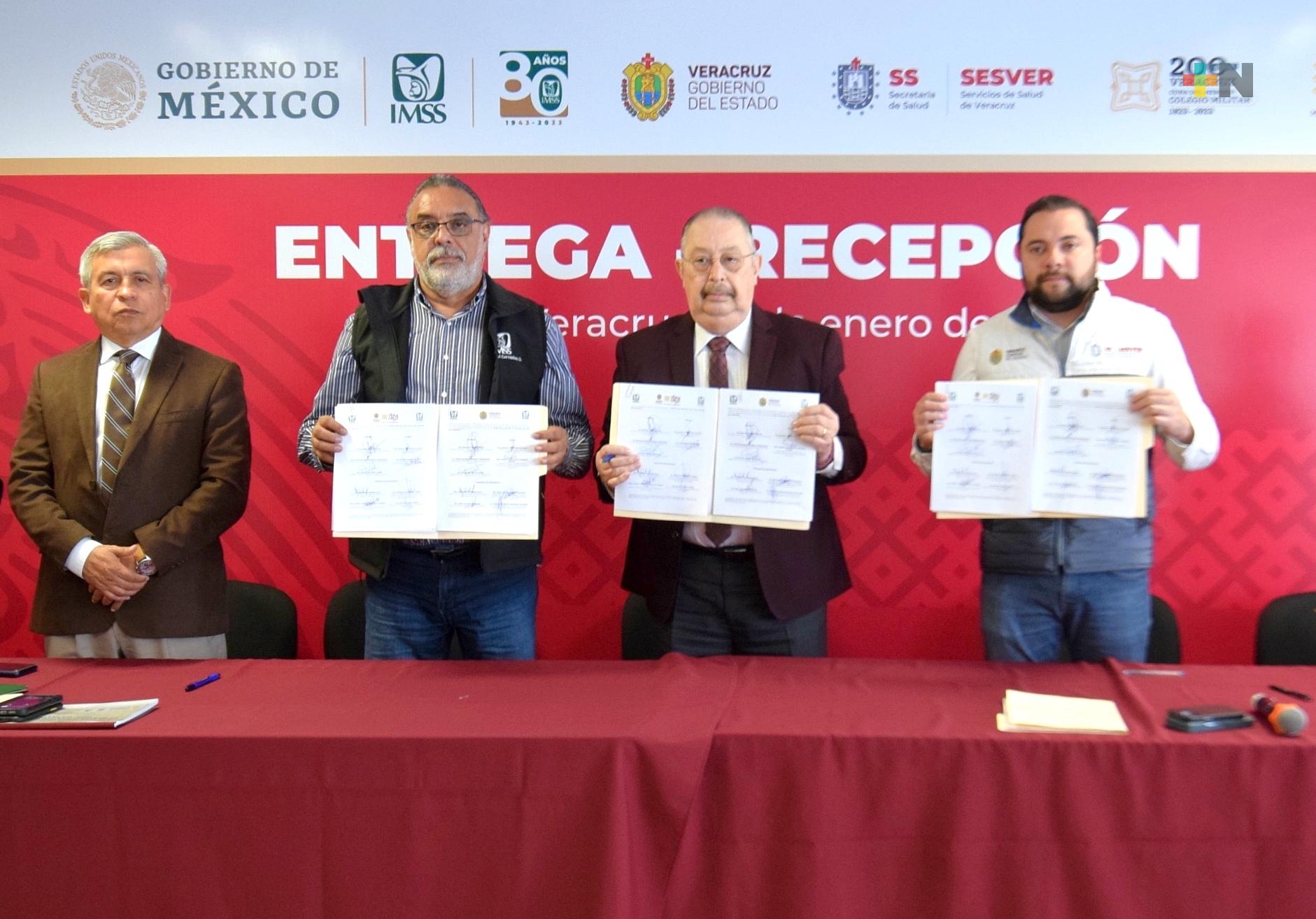 SS/Sesver formalizó incorporación de 31 hospitales a IMSS-Bienestar