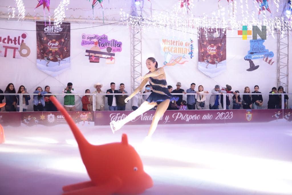 Habrán sorpresas en pistas de hielo y villas iluminadas del Festival Orgullo Navideño