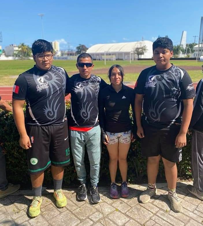 Club Larvas de Coatza ganó seis pruebas de selectivo estatal de atletismo