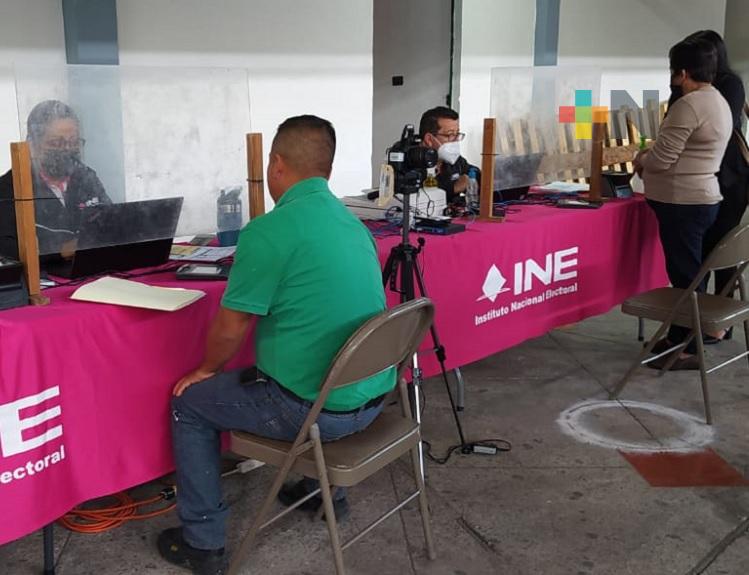 Llega módulo itinerante del INE al municipio de Jilotepec