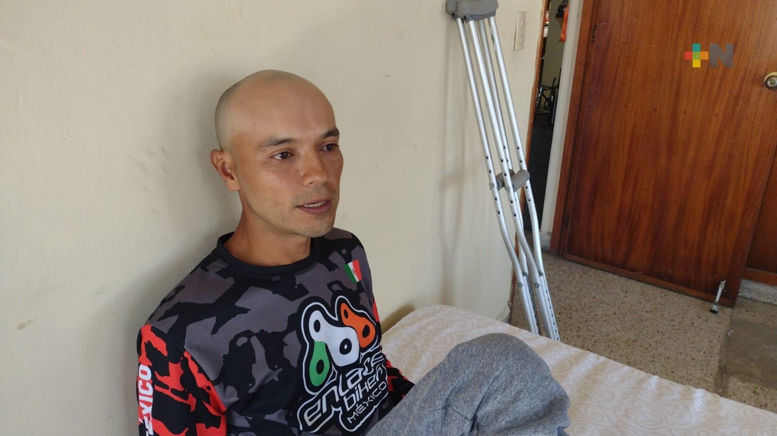 Buscan apoyar a ciclista colombiano, atropellado en su viaje a Estados Unidos