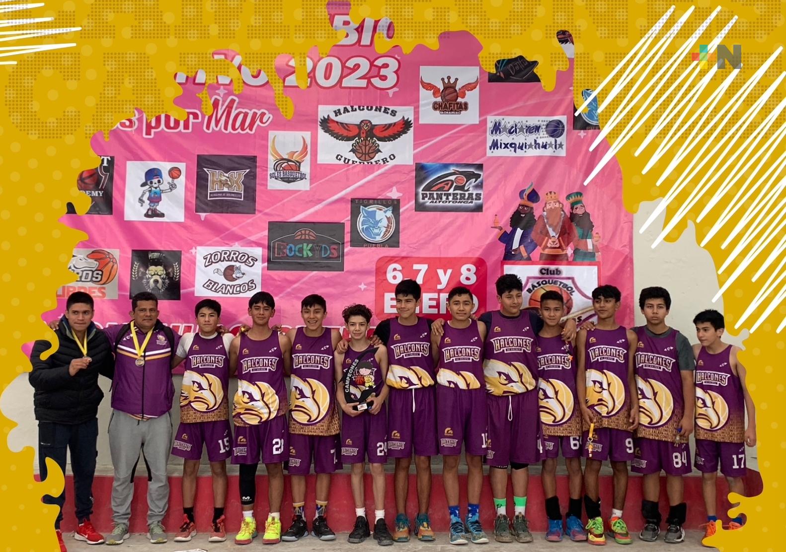 Academia de Halcones de Xalapa conquista encuentro deportivo de Puebla