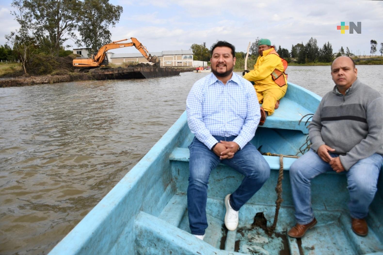 Con recursos propios, PMA inició rehabilitación y limpieza de Laguna Miradores