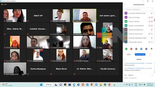 FGE imparte curso a fiscales en materia de Derechos de niñas, niños y adolescentes