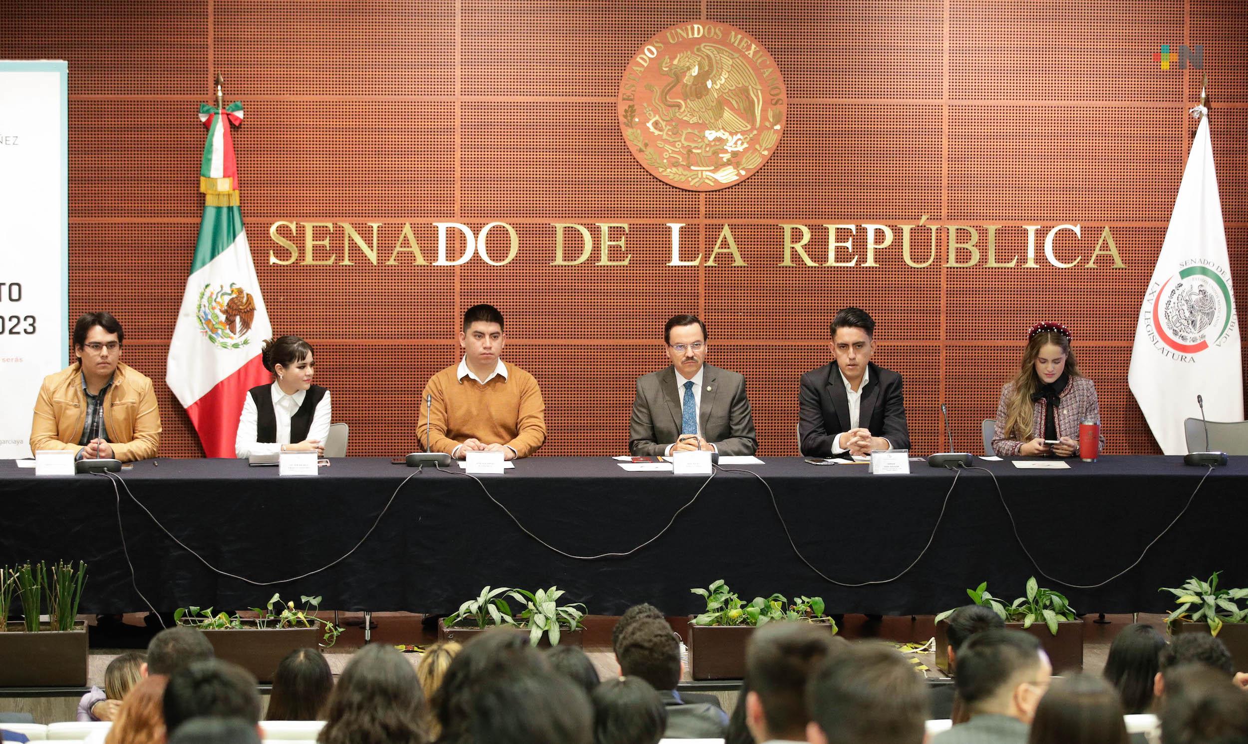 Realizan en el Senado «Parlamento Jóvenes x México 2023»