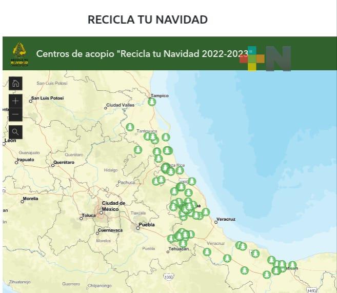 Inicia programa «Recicla tu Navidad» en 56 municipios de Veracruz