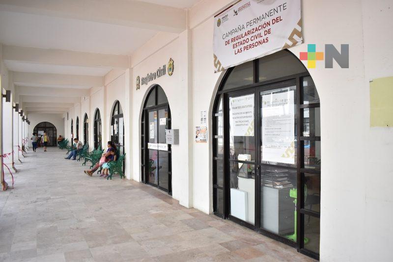 Reactivarán módulo del Registro Civil en  Hospital de Coatzacoalcos