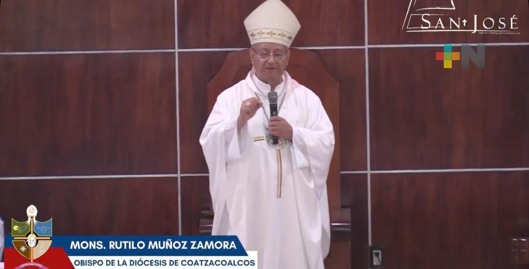 Diócesis de Coatza exhorta a a reforzar la fe, valores y humildad ante hechos violentos