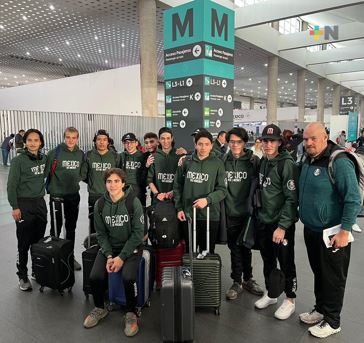 Selección mexicana de hockey sobre hielo viaja al Mundial Sub-20 en Islandia