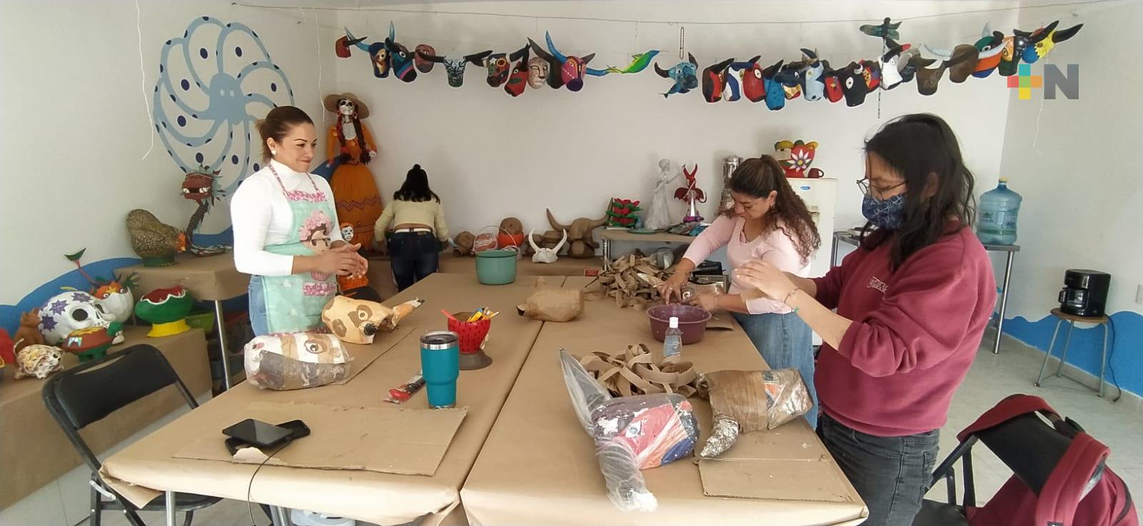 Taller de Arte Popular, una oportunidad de autoempleo para los xalapeños