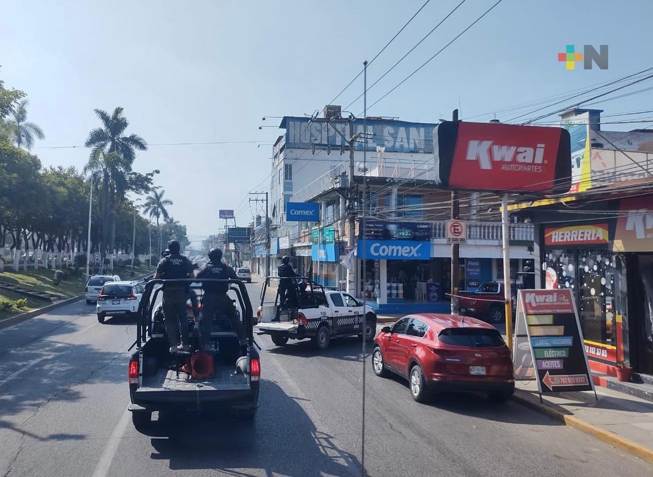 SSP refuerza la seguridad al norte de la entidad